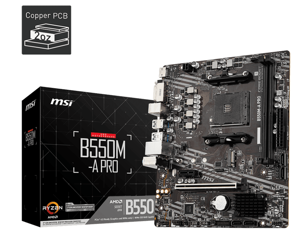 Mainboard MSI B550M-A PRO