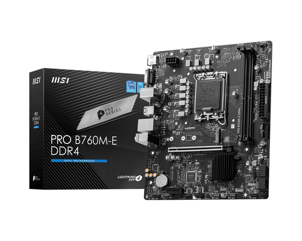 Mainboard MSI PRO B760M-E DDR4
