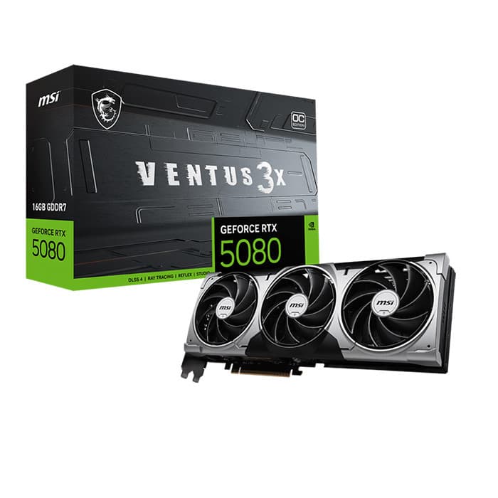 VGA MSI RTX 5080 16GB VENTUS 3X OC