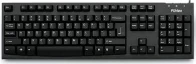 Bàn phím Fuhlen L411 Black
