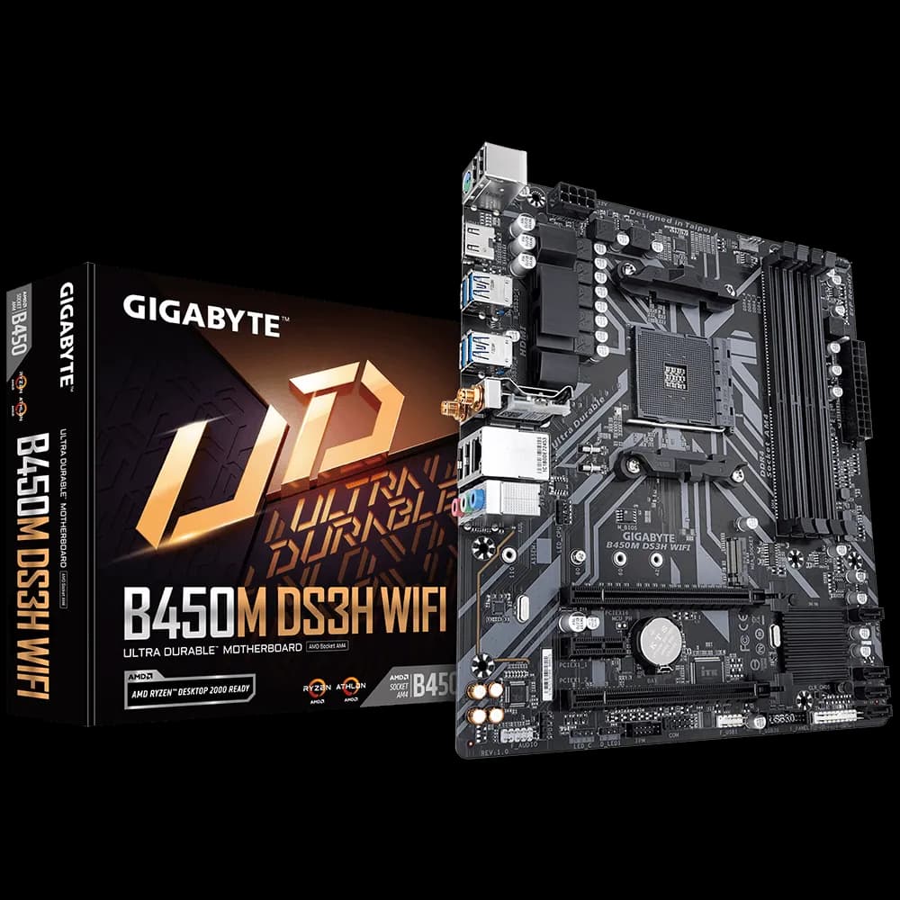 Mainboard GIGABYTE B450M DS3H WIFI