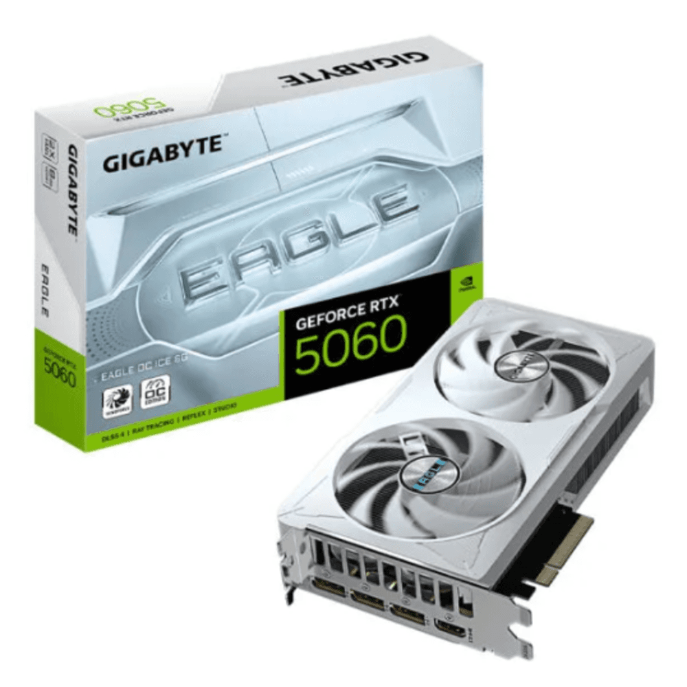 Vga Gigabyte RTX 5060 EAGLE OC ICE 8GB