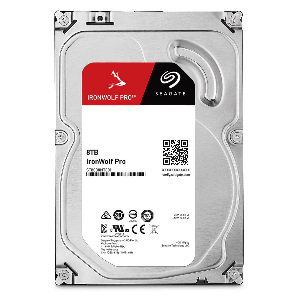 Ổ cứng HDD NAS Seagate Ironwolf Pro 8TB 3.5" Sata 