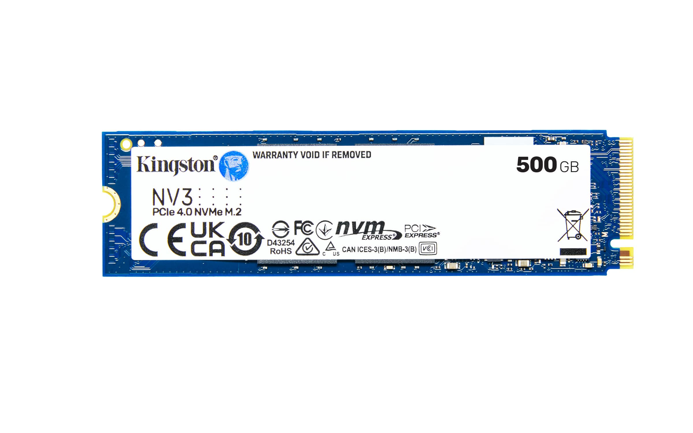 Ổ cứng SSD Kingston NV3 500GB PCIe 4.0 x4 M.2 NVMe