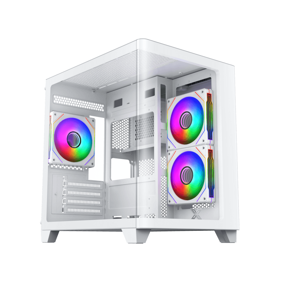 VỎ CASE XIGMATEK PANO M NANO ARTIC 3GF White