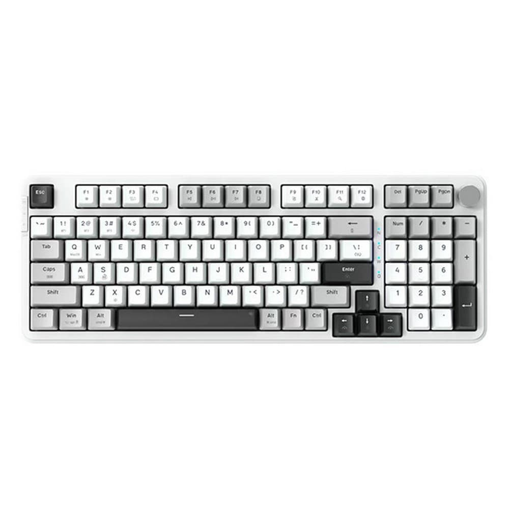 Bàn phím cơ E-DRA EK398W White Blueberry Linear switch