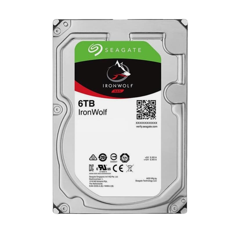 Ổ cứng Seagate Ironwolf 6TB NAS SATA 3 5400rpm  256MB cache