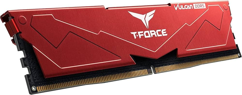 Ram PC TEAMGROUP T-FORCE VULCAN DDR5 16GB 5200 Red