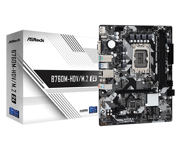 Mainboard Asrock B760M-HDV/M.2 DDR4