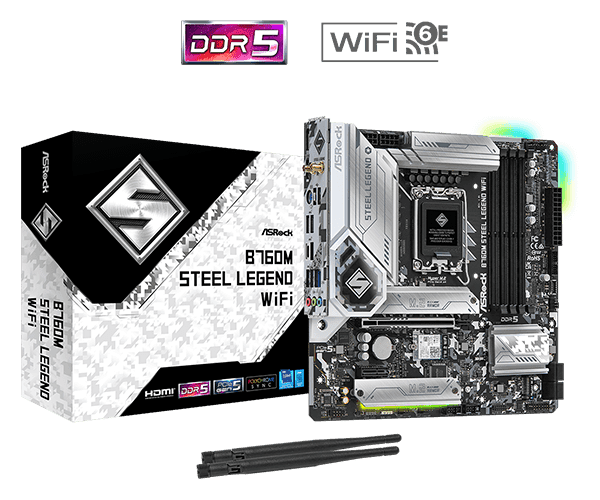 Mainboard Asrock B760M STEEL LEGEND WIFI DDR5