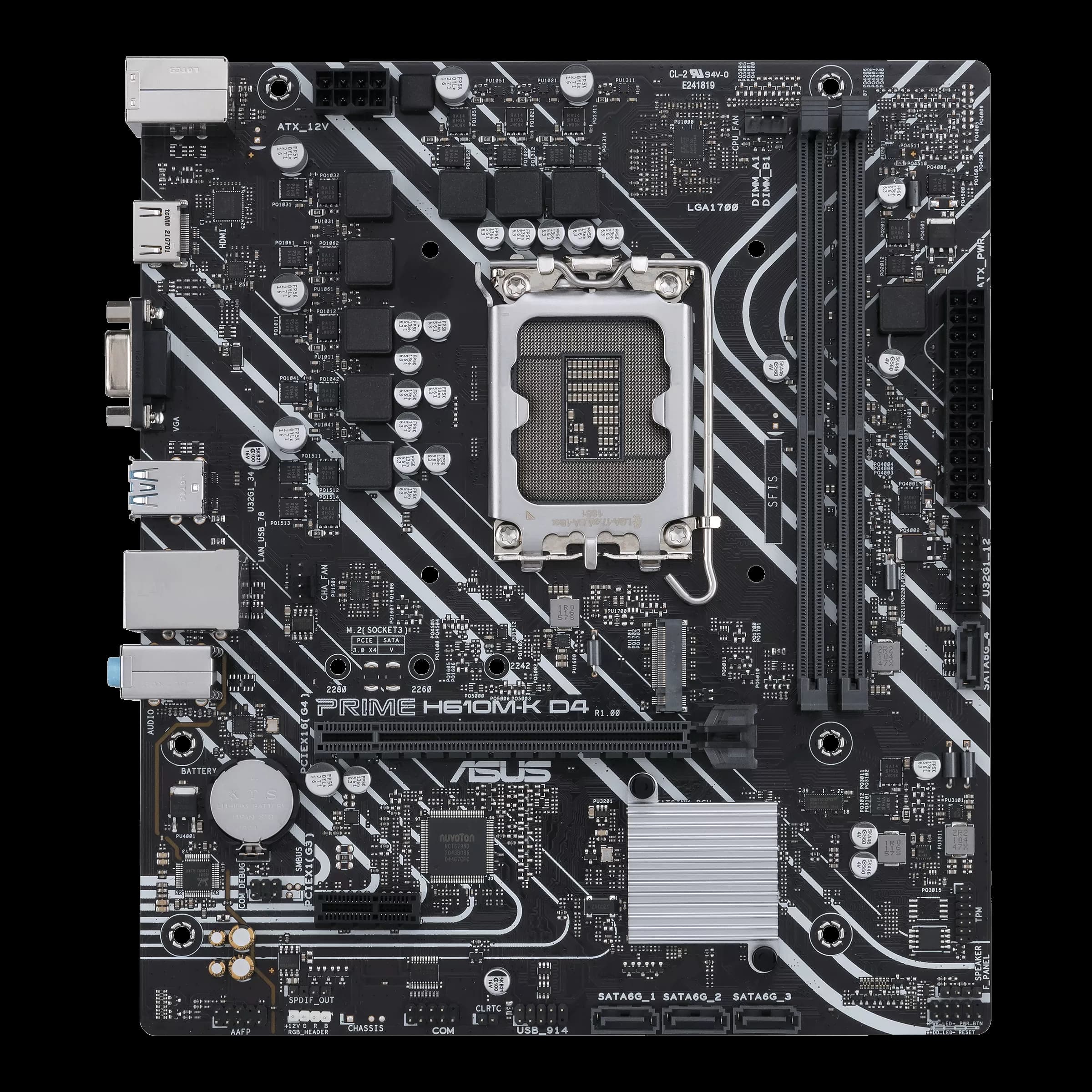 Mainboard Asus Prime H610M-K D4
