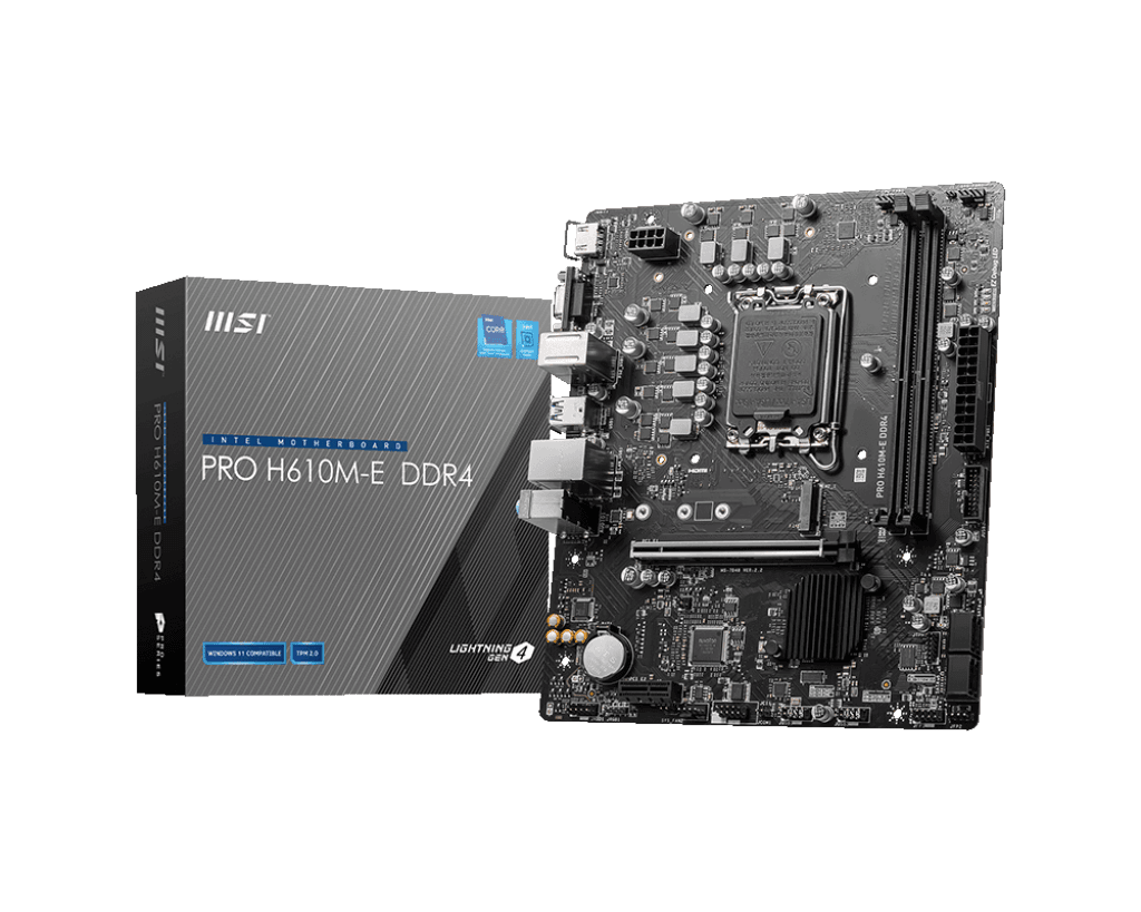 Mainboard MSI PRO H610M-E DDR4