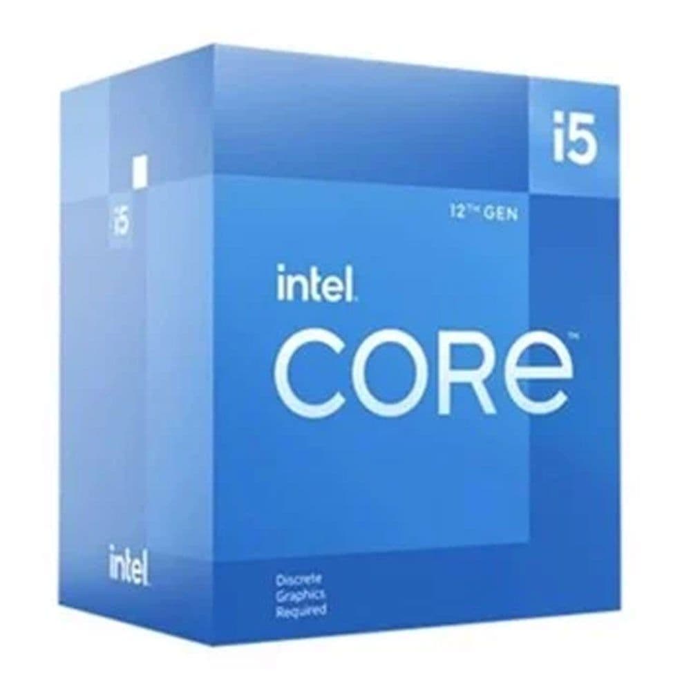 CPU Intel Core i5 12400F Box (Intel LGA1700 - 6 Core - 12 Thread - Base 2.5Ghz - Turbo 4.4Ghz - Cache 18MB - No iGPU)