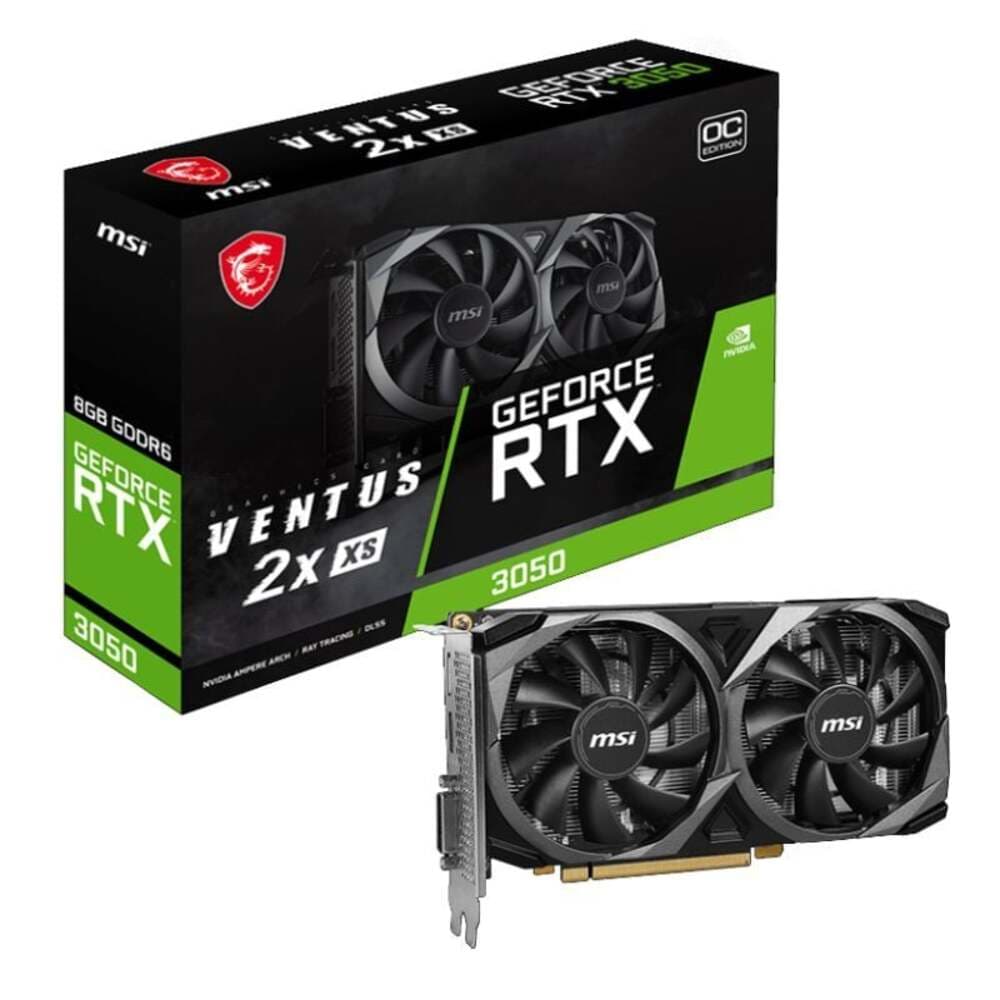 VGA MSI RTX 3050 VENTUS 2X XS 8GB OC