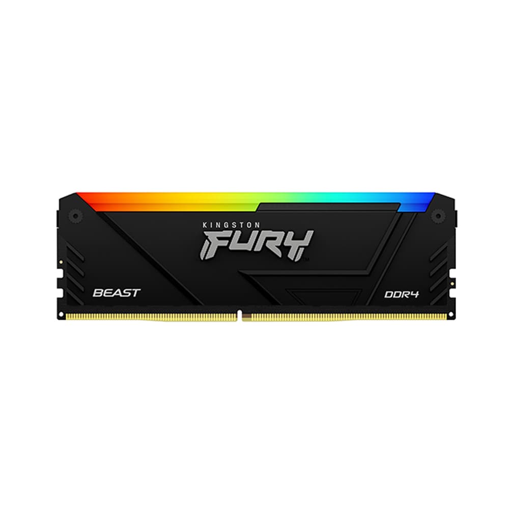 Ram Kingston FURY Beast RGB 8GB (1x8GB) DDR4 3200MHz