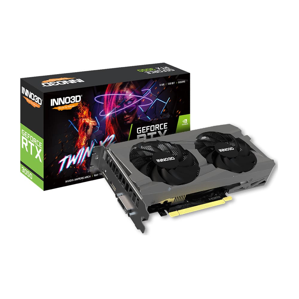 VGA INNO3D GEFORCE RTX 3050 6GB TWIN X2 6GB