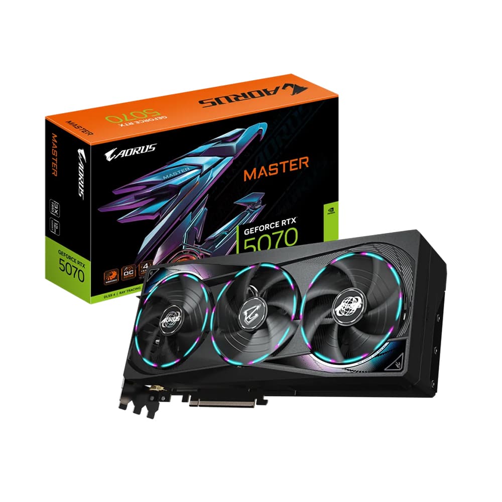 VGA Gigabyte RTX 5070 AORUS MASTER 12G