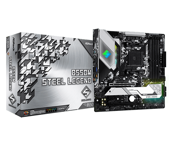 Mainboard ASROCK B550M Steel Legend