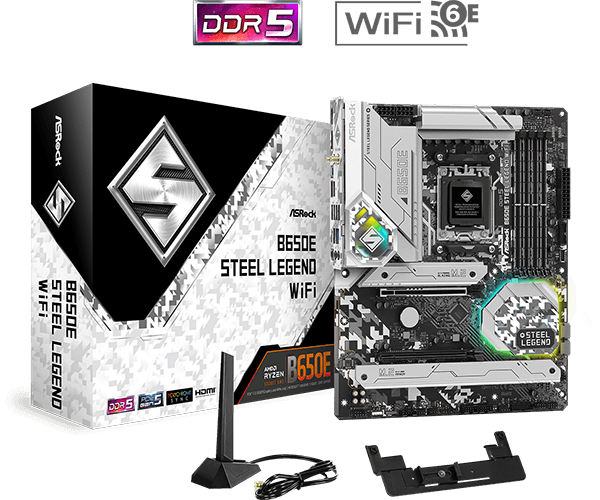 Mainboard Asrock B650E STEEL LEGEND WIFI DDR5