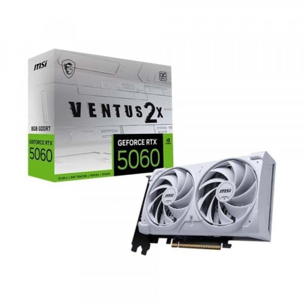 VGA MSI RTX 5060 8GB VENTUS 2X OC WHITE